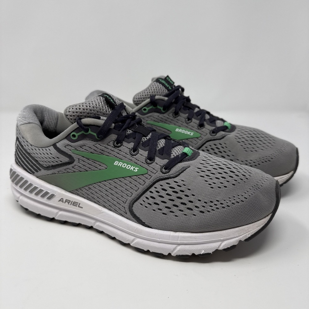 Brooks Ariel 20 Women's Running Shoes‎ Gray Green Size 9 Medium